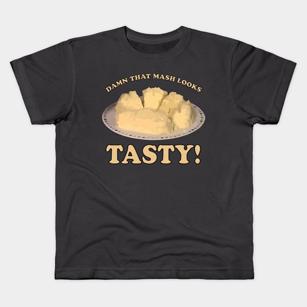 Tasty Mash Kids T-Shirt by dflynndesigns